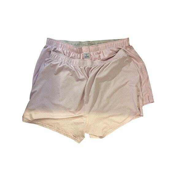 2 Pairs Peter Millar Boxer Shorts Pink - Picture 1 of 3